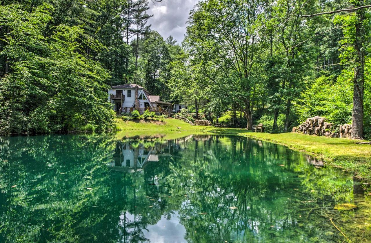 Serene Todd Getaway With Private Pond And Creek Views! Exterior photo